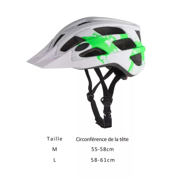 Casque vélo visière amovible adulte – Image 3