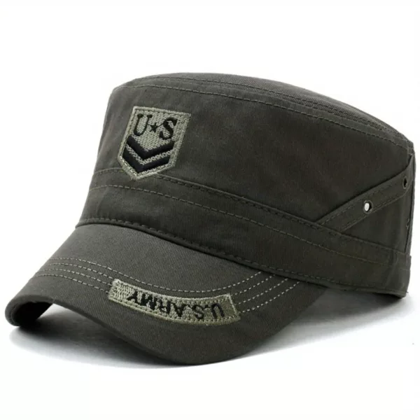 Casquette militaire US brodée – Image 7
