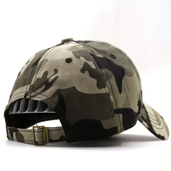 Casquette militaire armée brodée mode – Look streetwear tendance pour un style affirmé et audacieux – Image 2