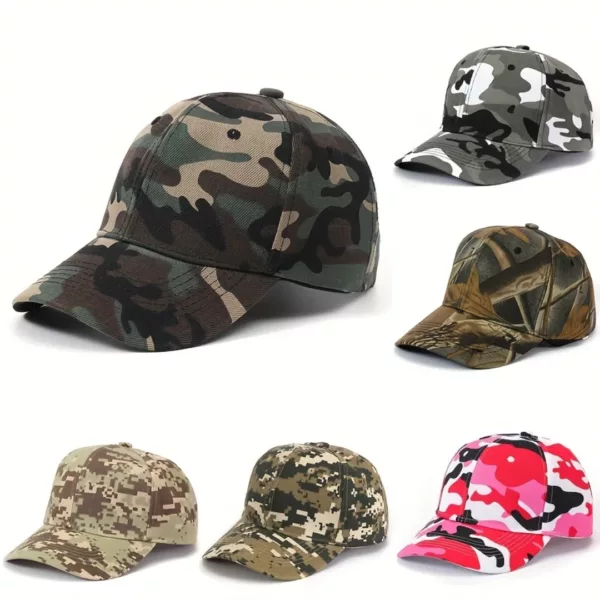 Casquette militaire camouflage outdoor sport – Protection UV et style tactique pour activités en plein air – Image 2