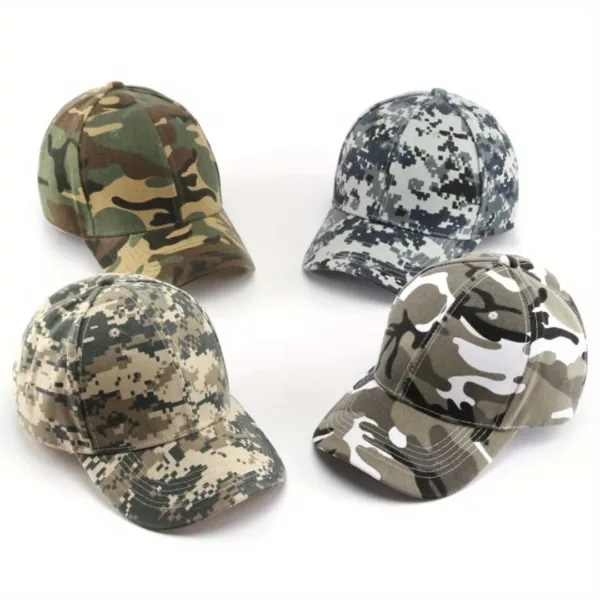 Casquette militaire camouflage outdoor sport – Protection UV et style tactique pour activités en plein air – Image 5