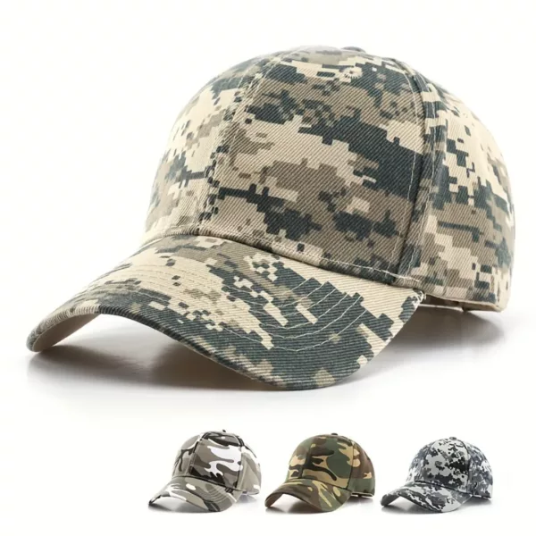 Casquette militaire camouflage outdoor sport – Protection UV et style tactique pour activités en plein air