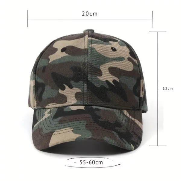 Casquette militaire camouflage outdoor sport – Protection UV et style tactique pour activités en plein air – Image 3