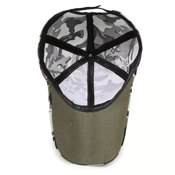 Casquette militaire style baseball homme – Look urbain tendance et protection solaire optimale – Image 6