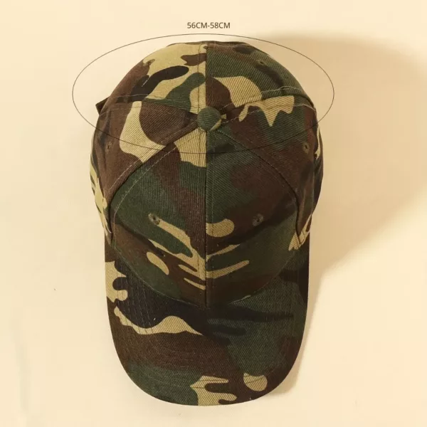 Casquette militaire style baseball homme – Look urbain tendance et protection solaire optimale – Image 4