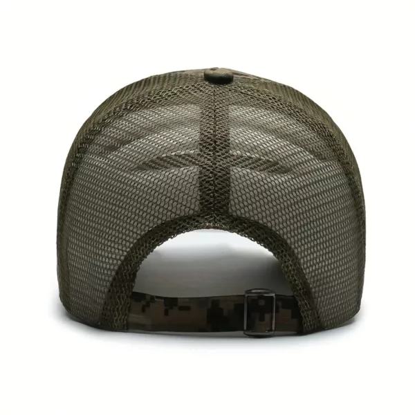 Casquette militaire tactique drapeau US – Style armée robuste, idéale pour sport outdoor et airsoft – Image 4