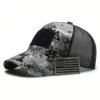 Casquette militaire tactique drapeau US – Style armée robuste, idéale pour sport outdoor et airsoft