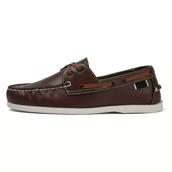 Chaussure bateau homme coutures contrastées – Image 9