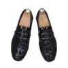 Chaussure bateau homme imprimé graphique moderne