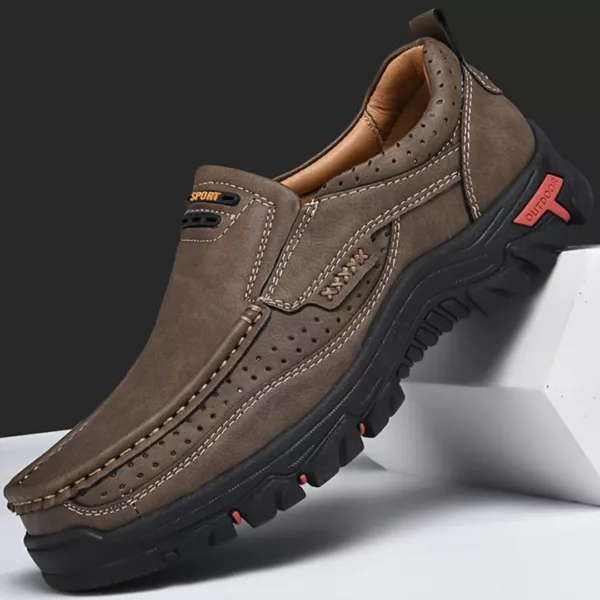 Chaussure bateau homme semelle trekking – Image 3
