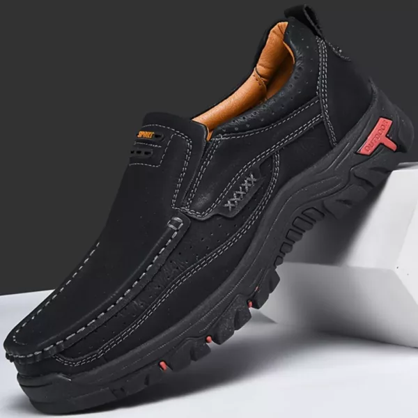 Chaussure bateau homme semelle trekking – Image 5