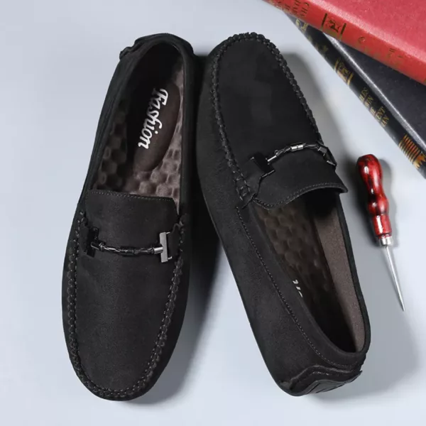 Chaussure bateau homme style mocassin – Image 2