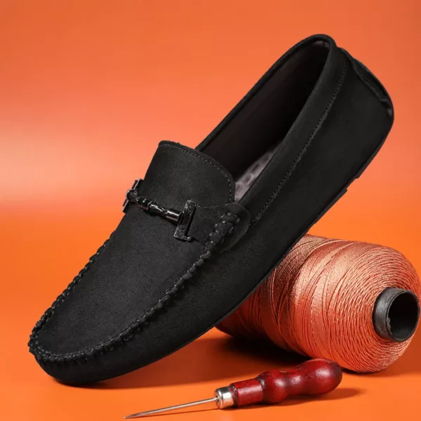 Chaussure bateau homme style mocassin – Image 4