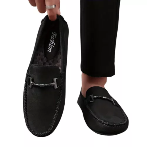 Chaussure bateau homme style mocassin