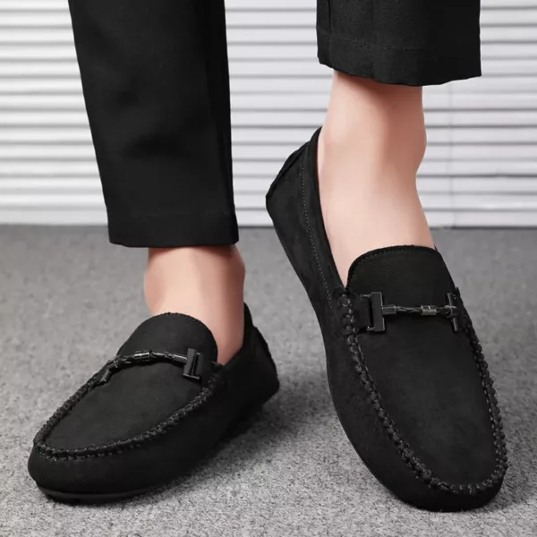 Chaussure bateau homme style mocassin – Image 8
