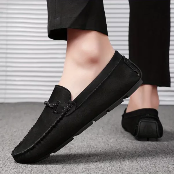 Chaussure bateau homme style mocassin – Image 9