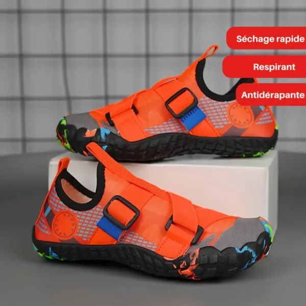 Chaussure de randonnée aquatique barefoot ajustable – Image 3