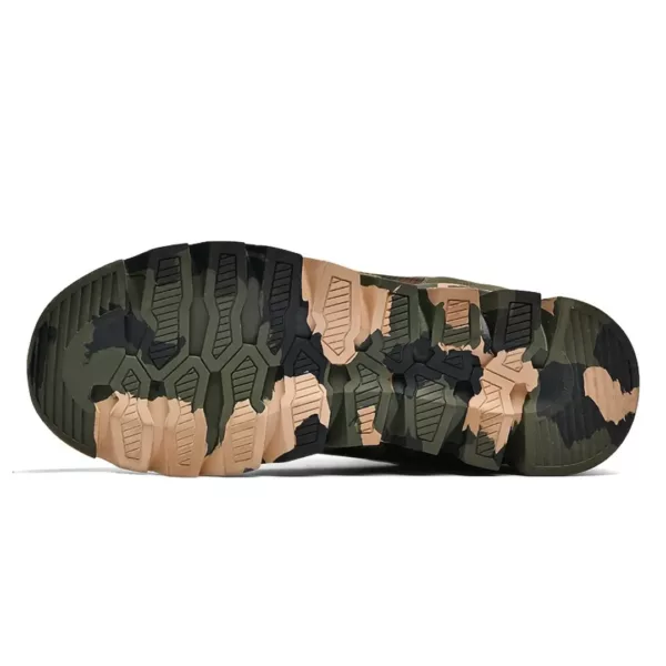 Chaussure de randonnée camouflage montante robuste – Adhérence extrême & confort tout-terrain pour aventures intenses – Image 3