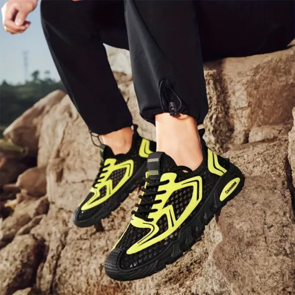 Chaussure de randonnée filet design sportif – Image 2