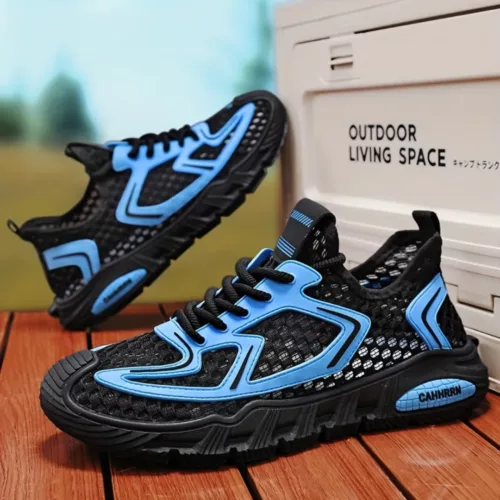 Chaussure de randonnée filet design sportif