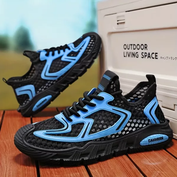 Chaussure de randonnée filet design sportif