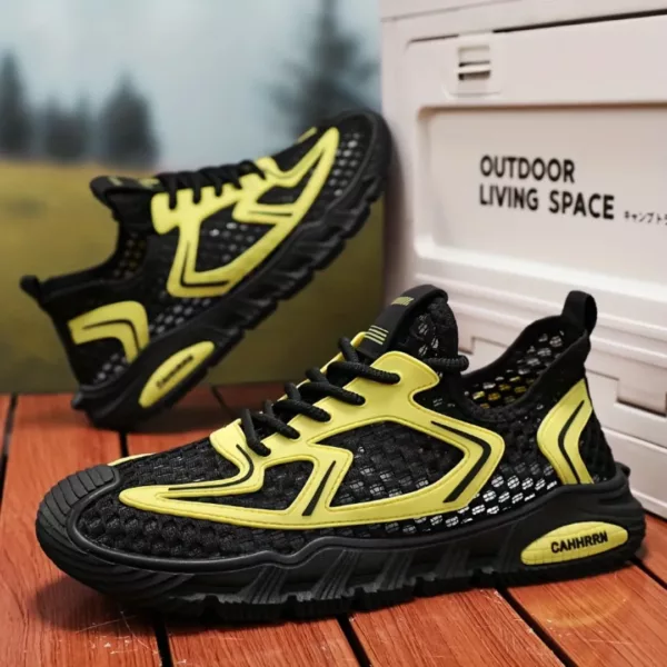 Chaussure de randonnée filet design sportif – Image 3