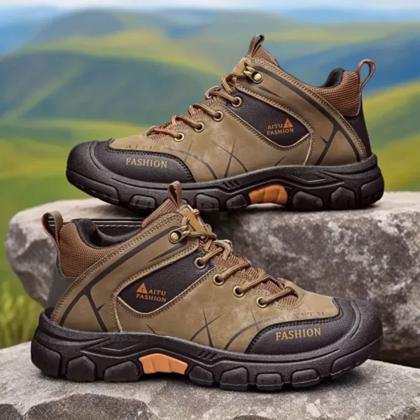 Chaussure de randonnée imperméable semelle épaisse – Image 3