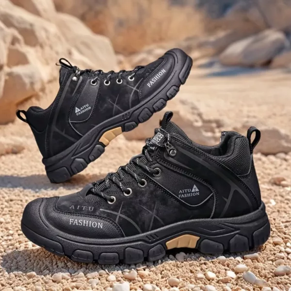 Chaussure de randonnée imperméable semelle épaisse – Image 5