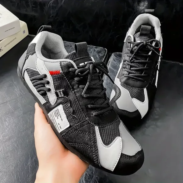 Chaussure de randonnée patchwork urbaine