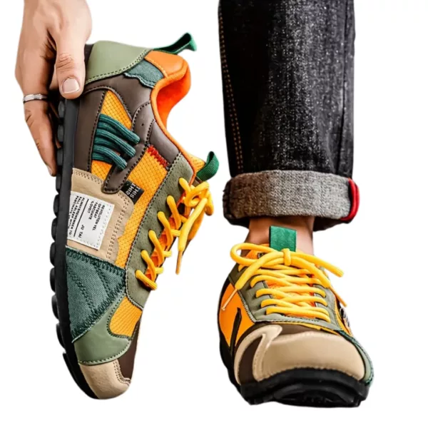 Chaussure de randonnée patchwork urbaine – Image 11