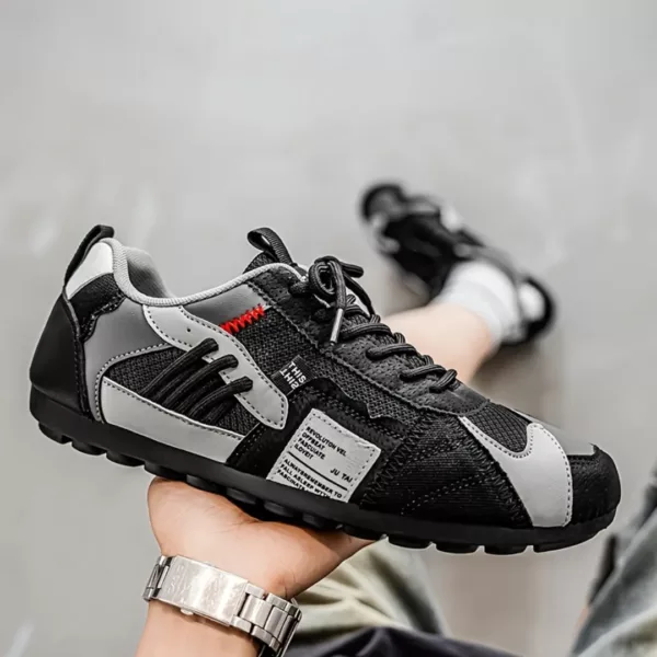 Chaussure de randonnée patchwork urbaine – Image 8
