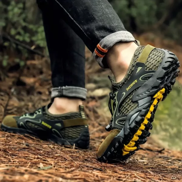 Chaussure de randonnée respirante semelle grip – Image 6