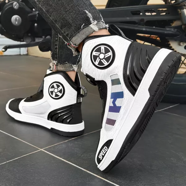 Chaussures montantes moto homme sport – Image 4
