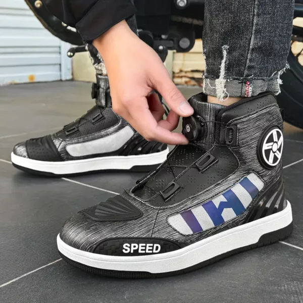 Chaussures montantes moto homme sport – Image 3