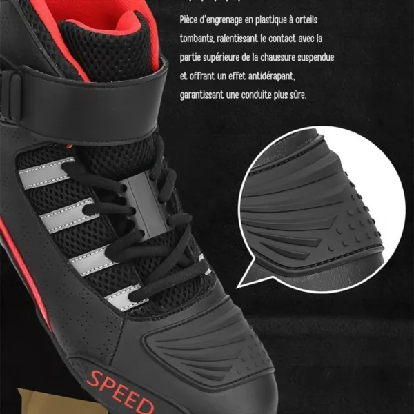 Chaussures moto homme boucle rotative – Image 5