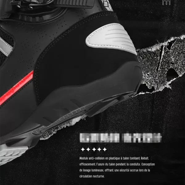 Chaussures moto homme boucle rotative – Image 8