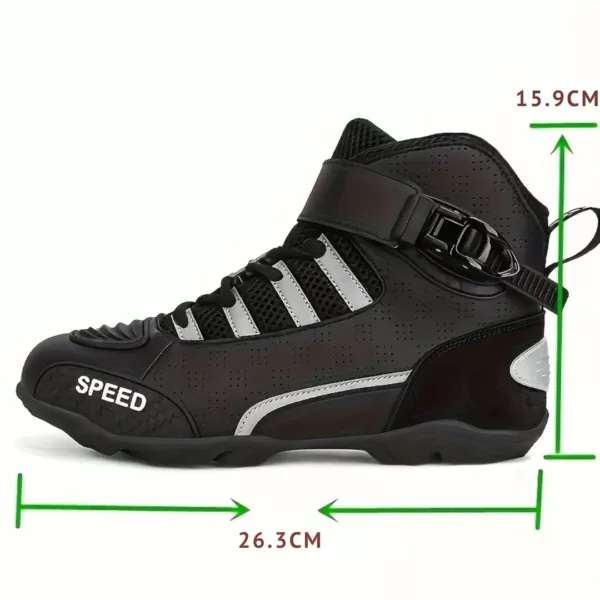 Chaussures moto homme boucle rotative – Image 3