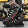 Chaussures moto homme boucle rotative