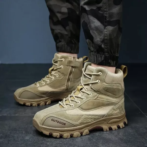 Chaussures moto homme extérieures camouflage – Image 3