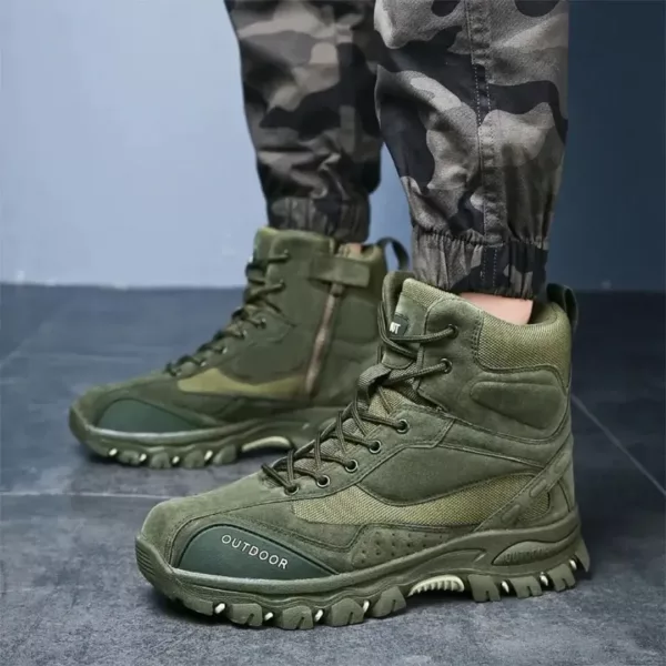 Chaussures moto homme extérieures camouflage – Image 4