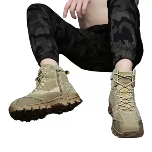 Chaussures moto homme extérieures camouflage