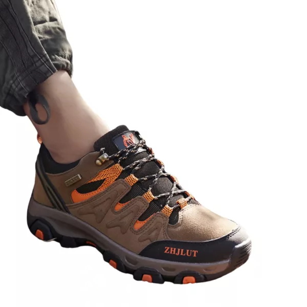 Chaussures moto homme randonnée antidérapantes – Image 7