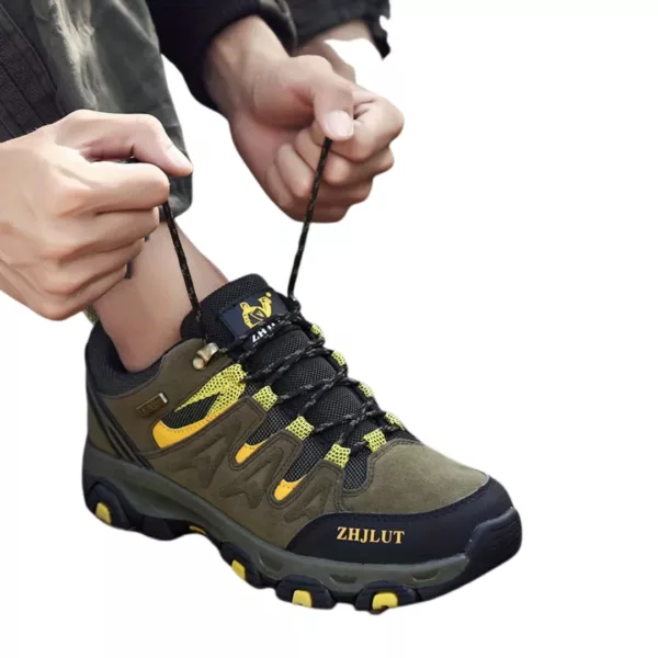 Chaussures moto homme randonnée antidérapantes – Image 9