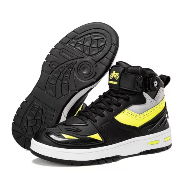Chaussures moto homme semelle épaisse – Image 11