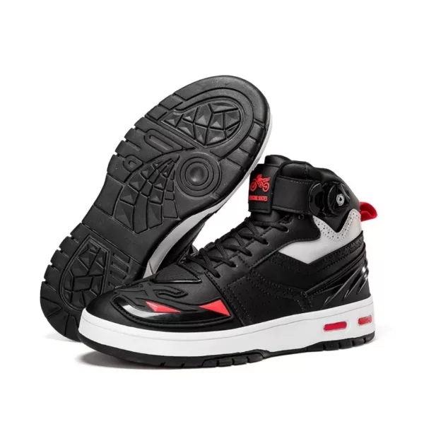 Chaussures moto homme semelle épaisse – Image 9
