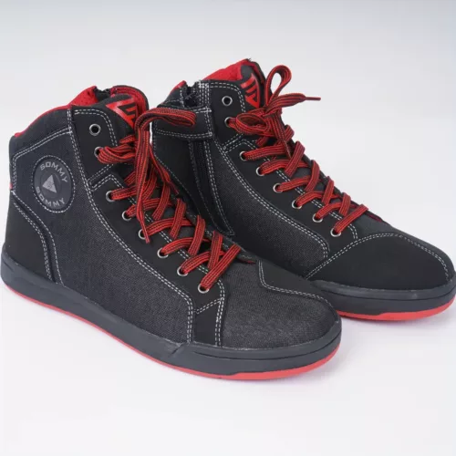 Chaussures moto homme toile respirante
