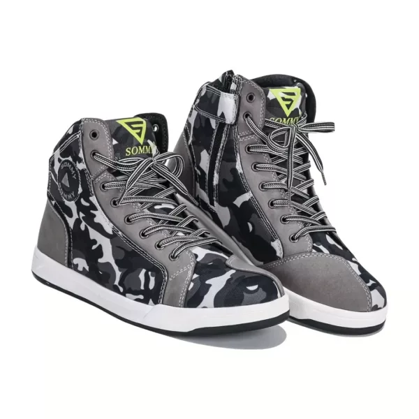 Chaussures moto homme toile respirante – Image 2
