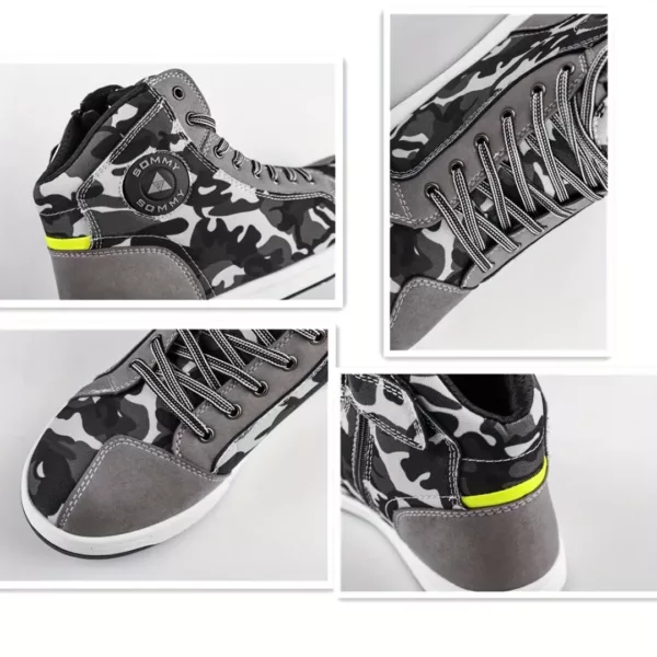 Chaussures moto homme toile respirante – Image 4