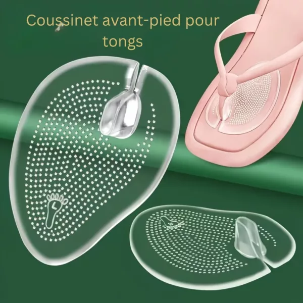 Coussinet gel orteils tong antidérapant – Image 7
