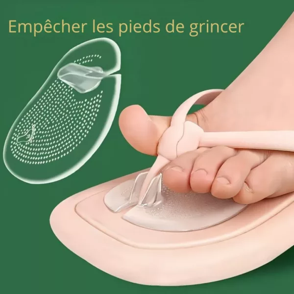 Coussinet gel orteils tong antidérapant – Image 6